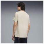 Puma Ess Tape Tee Ανδρικό Κοντομάνικο Μπεζ