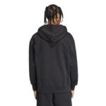adidas ALL SZN Fleece Hoodie Ανδρική Φούτερ Μπλούζα με Κουκούλα Μαύρη