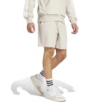 adidas Essentials Linear Single Jersey Shorts Ανδρική Βερμούδα Μπεζ