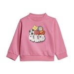 adidas Seasonal Essentials Fun Track Suit Set Kids Βρεφικό Σετ Φόρμας Ροζ