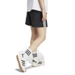 adidas Essentials 3-Stripes Lifestyle Woven Shorts Γυναικείο Σορτς Μαύρο