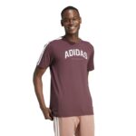 adidas Codes Collegiate Linear Graphic Tee Ανδρικό Κοντομάνικο Μπορντό