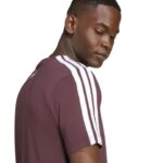 adidas Codes Collegiate Linear Graphic Tee Ανδρικό Κοντομάνικο Μπορντό