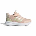 adidas X_PLR Path Shoes Παιδικά Παούτσια Τρεξίματος με Σκρατς Σομόν