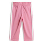 adidas Seasonal Essentials Tiberio 3-Stripes Tricot Track Suit Kids Βρεφικό Σετ Φόρμας Ροζ