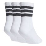 adidas Performance 3-Stripes Socks 3p Παιδικές Κάλτσες Λευκές