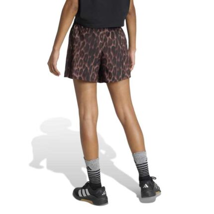 adidas Workout Essentials Leopard Woven Γυναικείο Σορτς Λεοπάρ