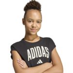 adidas Seasonals Collegiate Typography Dress Παιδικό Φόρεμα Μαύρο