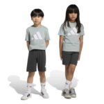 adidas Essentials Tee Set Kids Παιδικό Σετ Πράσινο Μέντας / Λαδί