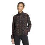 adidas Workout Essentials Leopard Woven Jacket Γυναικεία Ζακέτα Λεοπάρ