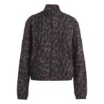 adidas Workout Essentials Leopard Woven Jacket Γυναικεία Ζακέτα Λεοπάρ
