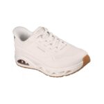 Skechers Uno Glide-Step - Glide On Air Γυναικεία Sneakers Λευκά