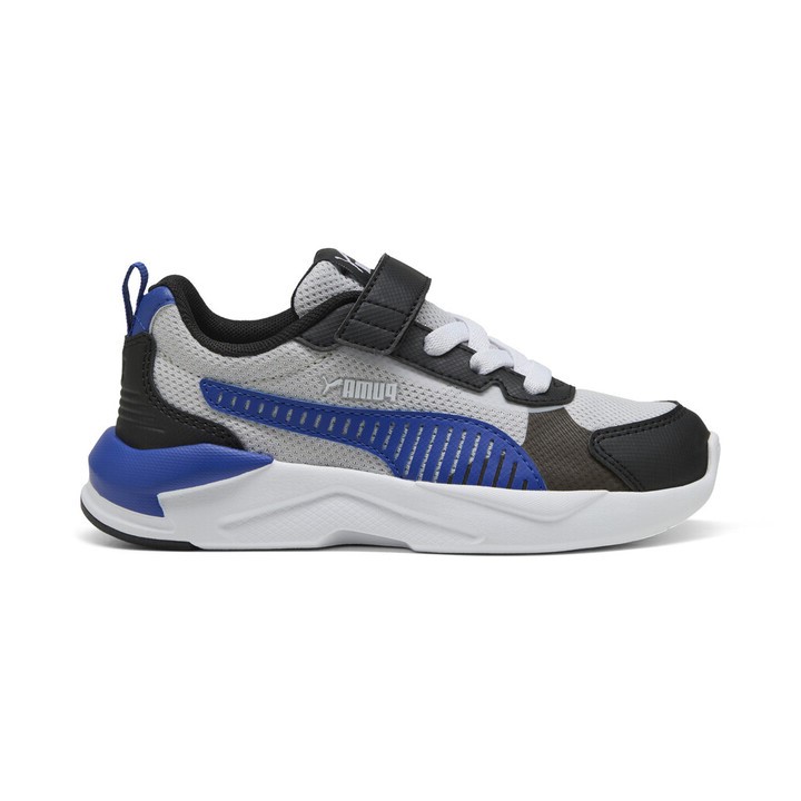 Puma X-Ray 3 LT AC+ PS Παιδικά Sneakers με Σκρατς Μαύρο/Γκρί/Μπλέ
