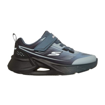 Skechers Lightweight Tidal Tech Παιδικό Παπούτσι Τρεξίματος Μαύρο / Γκρι