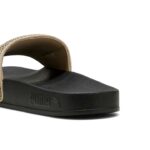 Puma Leadcat 2.0 Topcat Γυναικεία Παντόφλα Μπεζ / Λεοπάρ