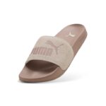 Puma Leadcat 2.0 Topcat Γυναικεία Παντόφλα Μπεζ / Λεοπάρ