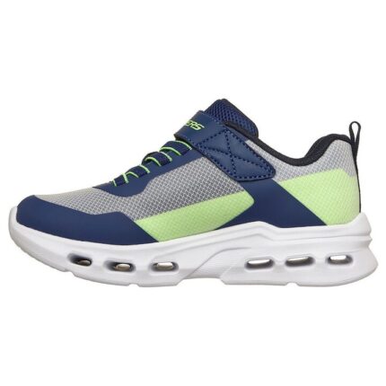 Skechers Glide-Step Drift - Zorzox Παιδικά Παπούτσια Τρεξίματος Μπλε / Γκρι / Λαχανί