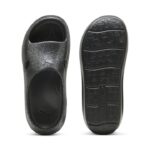 Puma Flatter Slide Glitter Γυναικεία Παντόφλα Μαύρη