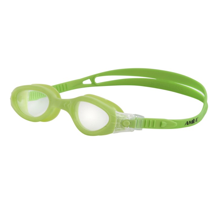 Amila Swim Goggles Kids TPR Παιδικά Γυαλιά Πισίνας Πράσινα
