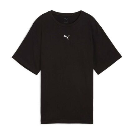 Puma Ess Relaxed Tee Γυναικεία Κοντομάνική Μπλούζα Μαύρη