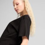 Puma Ess Relaxed Tee Γυναικεία Κοντομάνική Μπλούζα Μαύρη