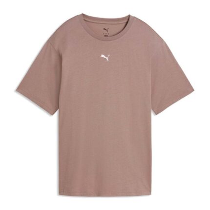 Puma Ess Relaxed Tee Γυναικεία Κοντομάνική Μπλούζα Σάπιο Μήλο