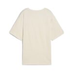 Puma Ess Relaxed Tee Γυναικεία Κοντομάνική Μπλούζα Εκρού