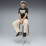 Puma MID90s Graphic Tee Παιδικό Κοντομάνικο Μαύρο