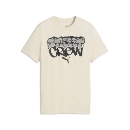 Puma MID90s Graphic Tee Παιδικό Κοντομάνικο Μπεζ