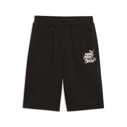 Puma MID90s Relaxed Long Shorts Παιδική Βερμούδα Μαύρη