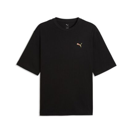 Puma Graphic Back Tee Ανδρική Κοντομάνικη Μπλούζα Μαύρη