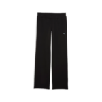 Puma Ess Elevated Straight Leg Pants Γυναικεία Παντελόνα Μαύρη