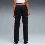 Puma Ess Elevated Straight Leg Pants Γυναικεία Παντελόνα Μαύρη