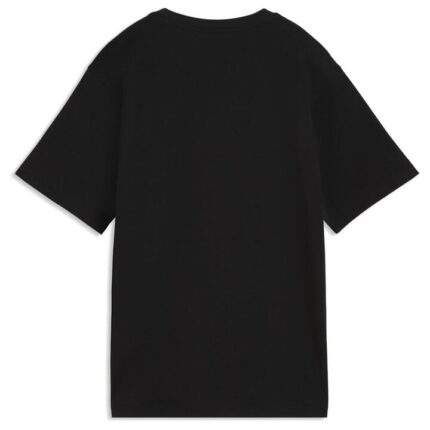 Puma Essentials Graphics Animal Relaxed Tee Γυναικεία Κοντομάνικη Μπλούζα Μαύρη