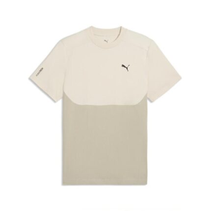 Puma PumaTech Tee Ανδρική Κοντομάνικη Μπλούζα Μπεζ