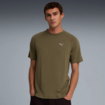 Puma Evostripe Tee Ανδρική Κοντομάνικη Μπλούζα Λαδί