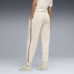 Puma Ess Graphic Animal Comfort Pants TR cl Γυναικείο Παντελόνι Μπεζ / Λεοπάρ