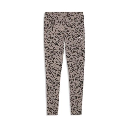 Puma Ess Graphic Animal Mid-Rise AOP Leggings Γυναικείο Κολάν Λεοπάρ