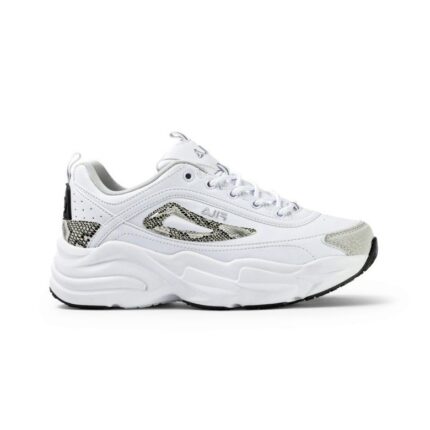 Fila Skye Zp A Γυναικεία Sneakers Λευκά / Snakeskin