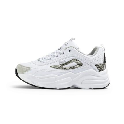 Fila Skye Zp A Γυναικεία Sneakers Λευκά / Snakeskin