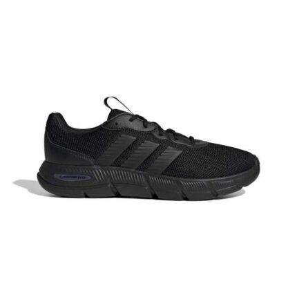 adidas Cloudfoam Flex-Laces Ανδρικά Παπούτσια Τρεξίματος Μαύρα