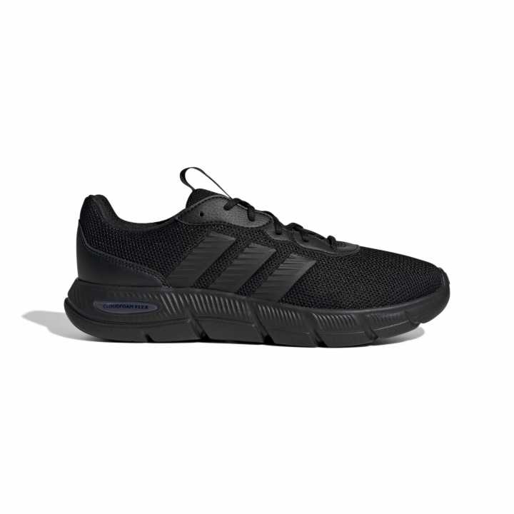 adidas Cloudfoam Flex-Laces Ανδρικά Παπούτσια Τρεξίματος Μαύρα