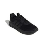adidas Cloudfoam Flex-Laces Ανδρικά Παπούτσια Τρεξίματος Μαύρα