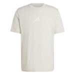 adidas Essentials Small Logo Single Jersey Tee Ανδρικό Κοντομάνικο Μπεζ
