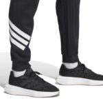 adidas Future Icons 3-Stripes Ανδρικό Παντελόνι Μαύρο