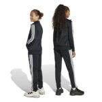 adidas Essentials Climacool Track Suit Kids Παιδικό Σετ Φόρμας με Ζακέτα Μαύρο