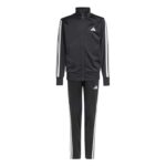 adidas Essentials Climacool Track Suit Kids Παιδικό Σετ Φόρμας με Ζακέτα Μαύρο