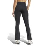 adidas Optime Essentials 3-Stripes Flared Leggings Γυναικείο Κολάν Καμπάνα Μαύρο