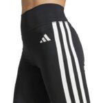 adidas Optime Essentials 3-Stripes Flared Leggings Γυναικείο Κολάν Καμπάνα Μαύρο