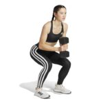 adidas Optime Essentials 3-Stripes 7/8 Leggings Γυναικείο Κολάν Μαύρο